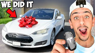 Trading a Penny to a Tesla in 1 Week [upl. by Akselav]