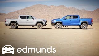 ZR2 vs TRD Pro Climb Hype Mountain Are They as Good as People Think Part II  Edmunds [upl. by Elyag303]