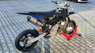 Lets build an 1000cc Supermoto⚡️  KTM 950 SM  Part 1 [upl. by Golanka]