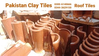 Clay roof tiles glazed color in Pakistan 03006140666 [upl. by Auhsohey]