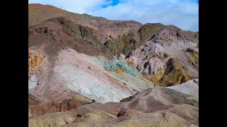 Zabriskie Point amp Artists Drive Death Valley National Park California January 2024 [upl. by Hcurab538]