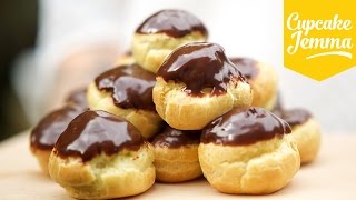 How to Make Nutella Profiteroles  Cupcake Jemma [upl. by Mou744]