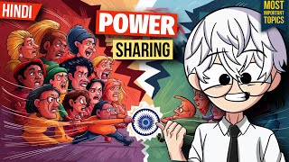 Power Sharing Class 10 Full Chapter animation  Class 10 Civics Chapter 1  One shot [upl. by Llerraf]