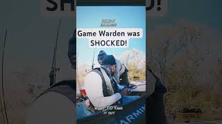 Game warden was shocked gamewarden bassfishing police trending fyp viralvideo shorts [upl. by Siul861]