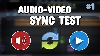 AudioVideo Sync amp Latency Test 60 FPS amp MP4 [upl. by Killy]