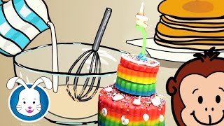 Easy Pancake Recipe Song  Pancake Day Song  Pat A Cake Nursery Rhymes [upl. by Adlesirg787]