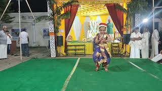 Jathiswaram Kuchipudi Dance Performance By Ishitha NCL 2024 [upl. by Corliss]