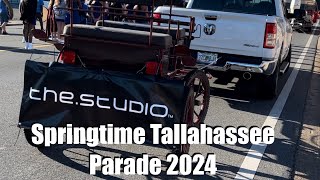 The Wagon At 2024 Springtime Tallahassee Parade [upl. by Airekat]