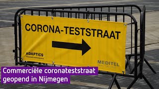 Bij deze teststraat weet je binnen 48 uur of je corona hebt [upl. by Dnana]