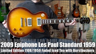 This 50 Year Anniversary Epiphone 1959 Les Paul Standard is cool [upl. by Eudo957]