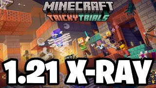 How To Get Xray On Minecraft Bedrock 121 MCPE Xray Texture Pack [upl. by Mayer]