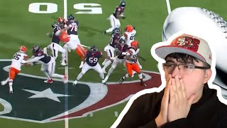 CJ STROUD IS HIM BROWNS VS TEXANS WILDCARD 2024 PLAYOFFS REACTION NFL WILDCARD REACTION [upl. by Ttesil]