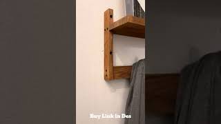 Coat Rack Wall Mount [upl. by Iene504]