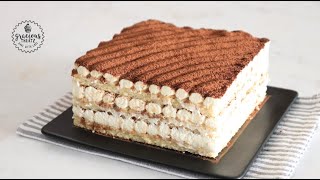 You can make this from scratch  Eggless Tiramisu Cake from scratch [upl. by Ardnas981]