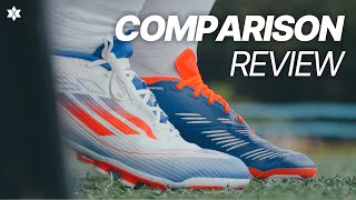 Comparison Review Adidas LeagueGrade Football Boots [upl. by Quillan]