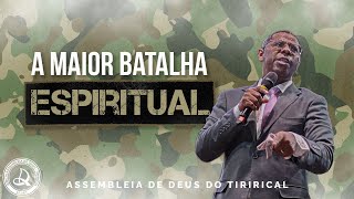 quotA Maior Batalha Espiritualquot  Pr Osiel Gomes [upl. by Nyrol]