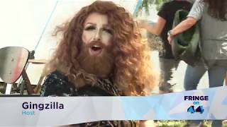 Gingzilla and Yianni Agisilaou  INTERVIEW  Adelaide Fringe 2018 [upl. by Ayhtin]