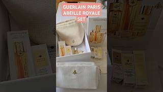 Unboxing Guerlain Abeille Royale Set ❤️❤️ skincare guerlain cosmetics [upl. by Ahsiekram]