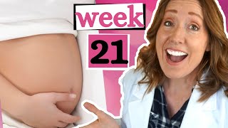 How to Help With Sleep When Pregnant  21 Weeks of Pregnancy What to Expect [upl. by Yedoc]