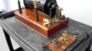 Marconi Spark Gap Transmitter Demonstration [upl. by Hokanson]