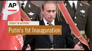 Putins 1st Inauguration  2000  Today In History  7 May 17 [upl. by Llerral]