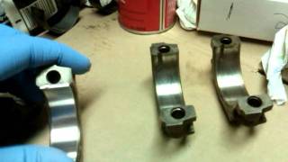 how to replace piston connecting rod bearings part 3 [upl. by Yraillih]