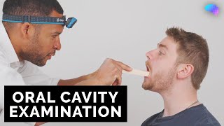 Oral Cavity Examination  OSCE Guide  UKMLA  CPSA [upl. by Nagaer]