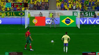 FIFA 23  PORTUGAL VS BRAZIL  RONALDO VS NEYMAR  FINAL WORLD CUP QATAR 2022 [upl. by Noemi]