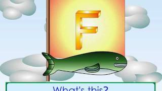 NEW Alphabet Words  Kindergarten Learning Video [upl. by Nnaxor]