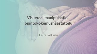 IBS ja muut suolistovaivat  apua manuaaliterapiasta [upl. by Elvie]