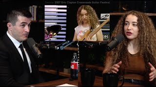 Tal reflects on her 2007 Crossroads performance with JeffBeck on the lexfridman podcast [upl. by Netsyrc]