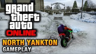 GTA Online  North Yankton Gameplay How to reach North Yankton [upl. by Burnaby]