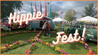 I Went To Hippie Fest  Travel Vlog [upl. by Genisia]