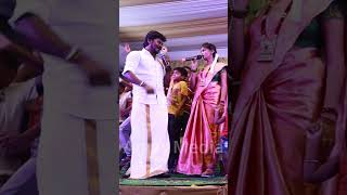 Senthilganesh Rajalakshmi  Cinna Machan Enna Pulla song  shorts video  trending song [upl. by Netnerb]