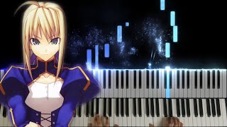 Fate Stay Night  Kodoku na Junrei  Piano Cover [upl. by Nitfa928]