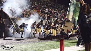 Awesome slow motion entrance of Gaffney Indian football players [upl. by Cecily]