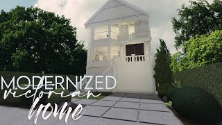 Bloxburg  Modernized Victorian Home  160k  House Build [upl. by Mat1]