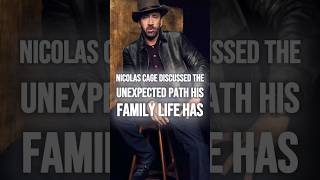 What Nicolas Cage Reveals About His Fatherhood shorts [upl. by Oluas]