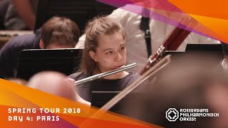 Spring tour 2018 Day 4 Paris  Rotterdam Philharmonic Orchestra [upl. by Ayela]