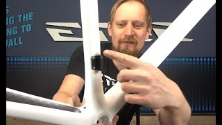 how to mount a derailleur hanger on a carbon bike  ETOE tip [upl. by Queenie]