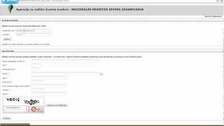 1 Prijava na portal Nacionalnog registra izvora zagadjivanja [upl. by Cheatham551]