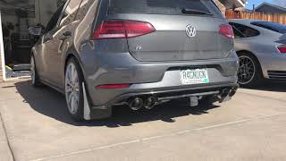 Mk75 Golf R APR exhaust [upl. by Trace]