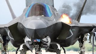 US Testing F35 Monstrously Powerful Gatling Gun During Ground Trial [upl. by Zeuqram]