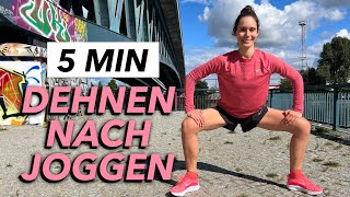 Dehnen nach dem Joggen [upl. by Mcintyre729]