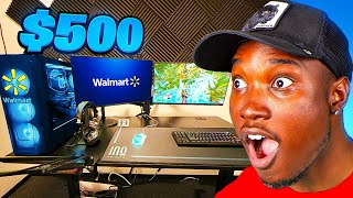 I Played Fortnite On A Walmart Setup [upl. by Silvano801]