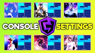 Console Settings For Competitive Fortnite [upl. by Capon41]