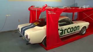 Carcoon Storage Systems  New Veloce Carcoon setup demonstration [upl. by Catharina]