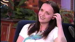 Christina Ricci Interview Jay Leno 11211999 [upl. by Alyakam396]