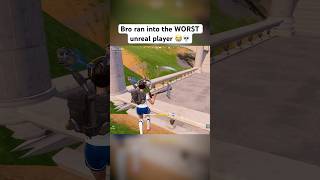 Bro is UNREAL and lost to a robot 🤖😭 fortnite fortnitefunny fortniteclips [upl. by Rudman]