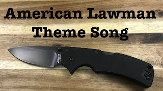 The American Lawman Theme Song  Slicey Dicey Theatre Presents with Baz on Blades [upl. by Ffej]